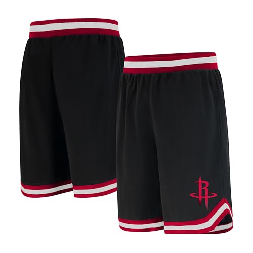 Ultra Game NBA Herren Active Knit Basketball Trainingsshorts Woven Team Logo Poly Mesh Shorts, Schwarz, Large Ultra Game NBA Herren Active Knit Basketball Trainingsshorts Woven Team Logo Poly Mesh Shorts, Schwarz, Large von Ultra Game