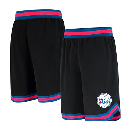 Ultra Game NBA Men's Active Knit Basketball Training Shorts Herren Woven Team Logo Poly Mesh, Schwarz, Medium Ultra Game NBA Men's Active Knit Basketball Training Shorts Herren Woven Team Logo Poly Mesh, Schwarz, Medium von Ultra Game