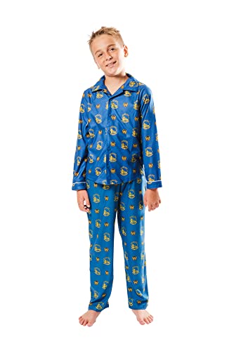 Unk NBA Schlafanzug für Jungen, Flanell, 2-teiliges Set, Jungen, 2-teiliges Pyjama-Set aus Flanell., HAY5849F-GW-ROY-10-12, königsblau, 10-12 Unk NBA Schlafanzug für Jungen, Flanell, 2-teiliges Set, Jungen, 2-teiliges Pyjama-Set aus Flanell., HAY5849F-GW-ROY-10-12, königsblau, 10-12 von Ultra Game