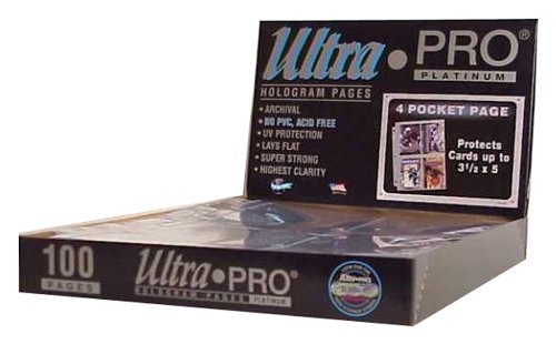 Ultra Pro 150082 - Platinum Pages, 4-Pocket von Ultra Pro