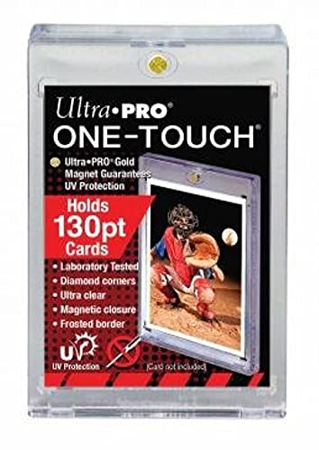 5 Ultra Pro 130pt Magnetic One Touch Card Holders (5 Total) 81721 - Fits Cards Up To 130 Point in Thickness von Ultra Pro