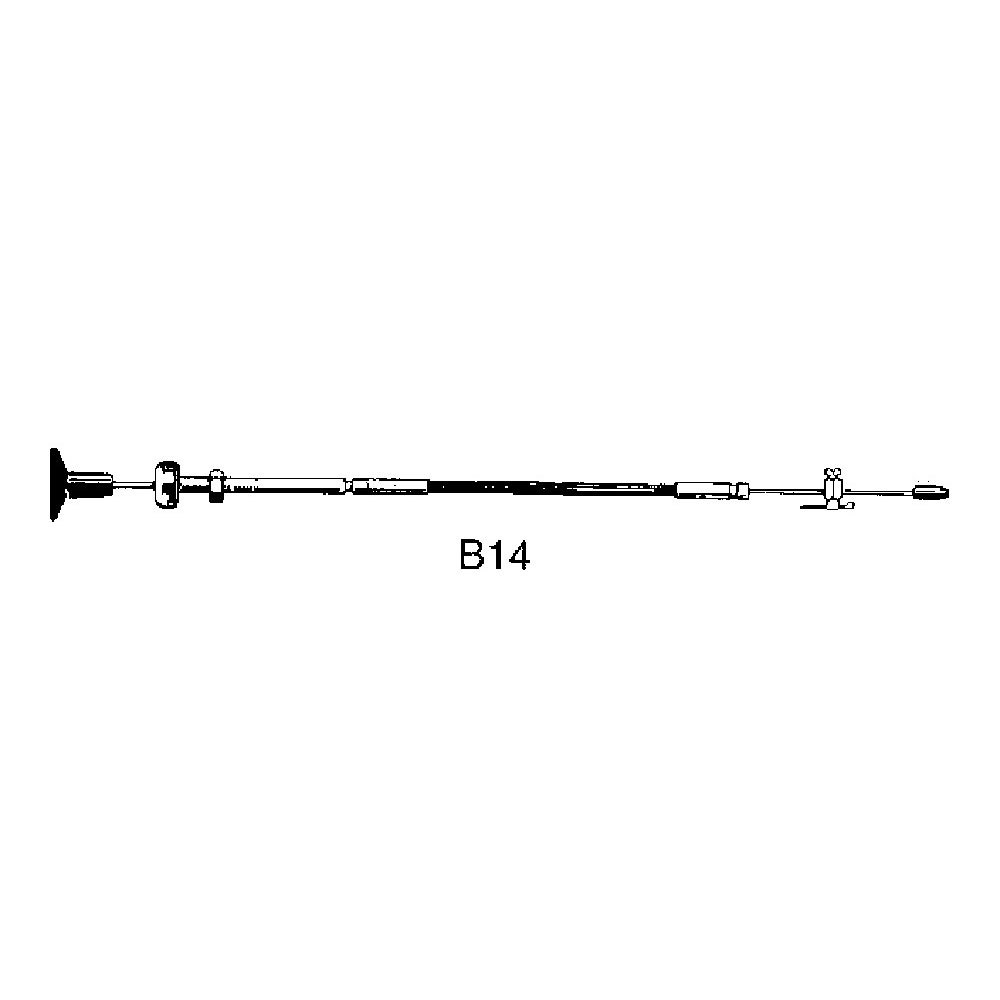 Ultraflex B14 Stop Cable Silber 15´ von Ultraflex