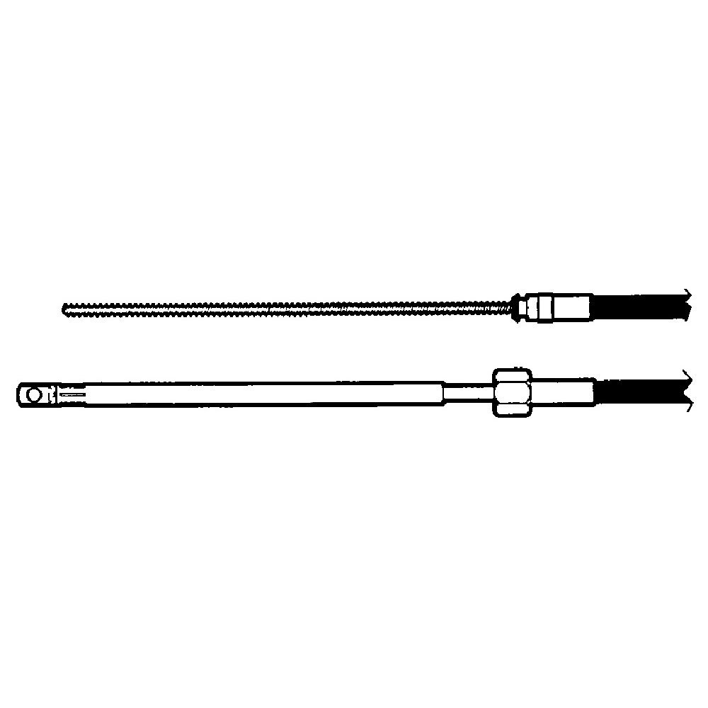 Ultraflex M66 Rudder Cable Silber 24´ von Ultraflex