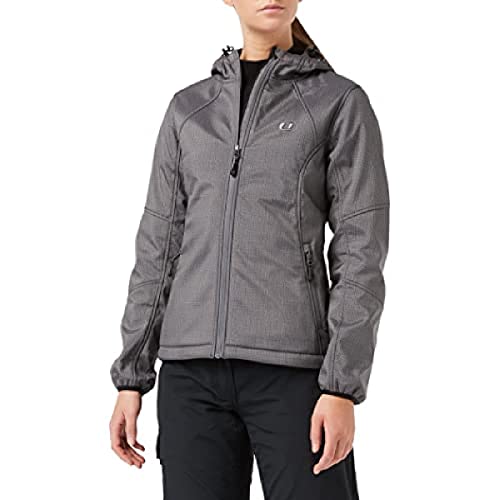 Ultrasport Damen Outdoor Softshell-Jacke Estelle Softshelljacke, Grau/Melange, XS von Ultrasport