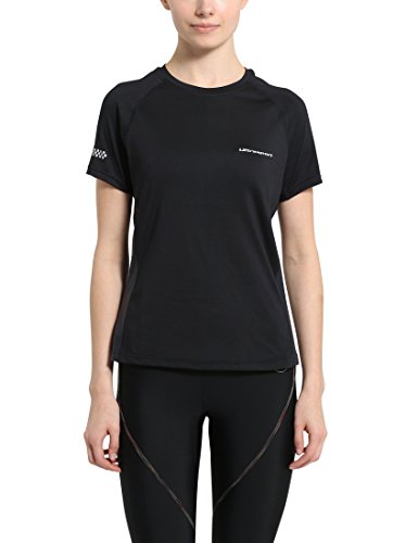 Ultrasport Damen Sport funktions T-Shirt Jen, Schwarz, M von Ultrasport