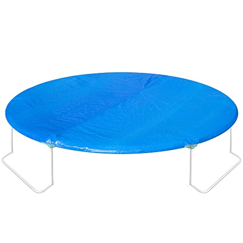 Ultrasport Trampolinabdeckung, passgenau für Trampolin Größe 305 cm, einfach zu mit sicherer konstruktion, UV und witterungsbeständig, robust, wasserdicht und stabil, starke PVC Folie, Farbe: Blau von Ultrasport