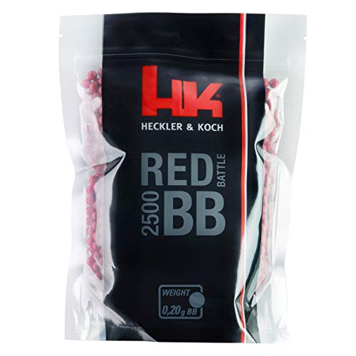 Heckler & Koch Premium Selection Airsoft Munition Zipper Bag, Rot, One Size von Umarex