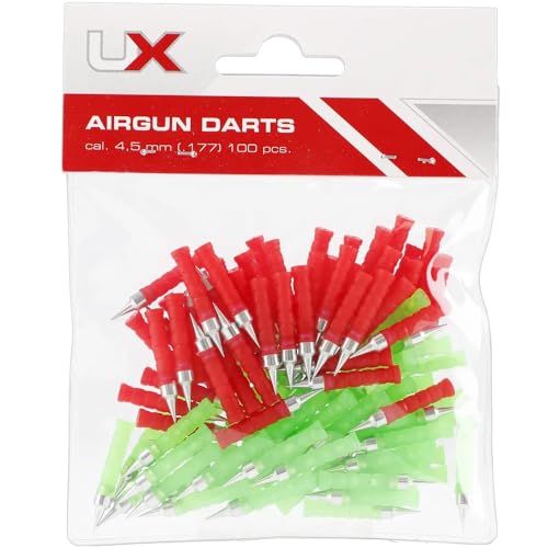 Umarex Airgun Darts, Dart-Munition für Luftgewehre und Luftpistolen, 4.5 mm Kaliber, 100 Stück Umarex Airgun Darts, Dart-Munition für Luftgewehre und Luftpistolen, 4.5 mm Kaliber, 100 Stück von Umarex