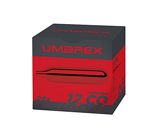 Umarex Co2 Kapsel für Luftdruckgewehr, Set 25 x 12 g, Zubehör für Luftgewehre Umarex Co2 Kapsel für Luftdruckgewehr, Set 25 x 12 g, Zubehör für Luftgewehre von Umarex