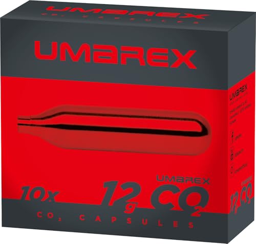 Umarex Co2 Kapsel für Luftdruckgewehr, Set 10 x 12 g, Zubehör für Luftgewehre Umarex Co2 Kapsel für Luftdruckgewehr, Set 10 x 12 g, Zubehör für Luftgewehre von Umarex