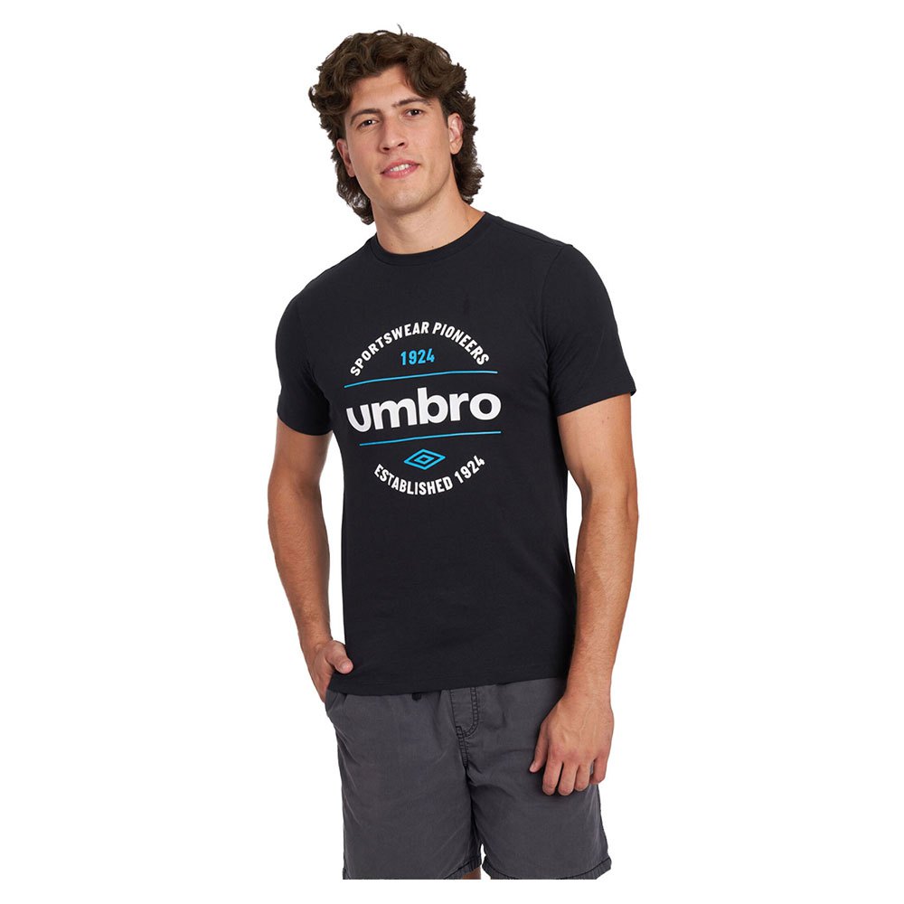 Umbro Circular Graphic Short Sleeve T-shirt Schwarz M Mann von Umbro