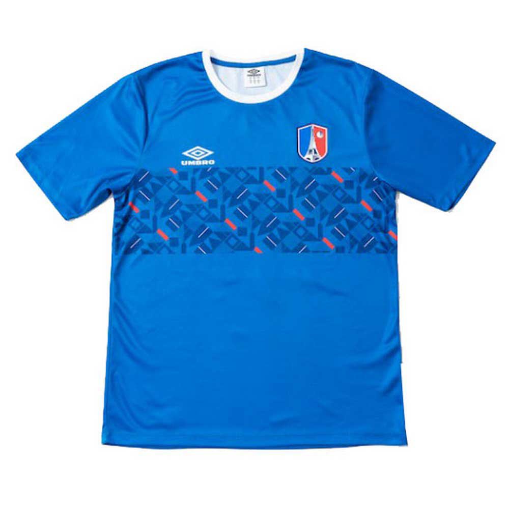 Umbro France Chest Panel World Cup 2022 Short Sleeve T-shirt Blau XL Mann von Umbro