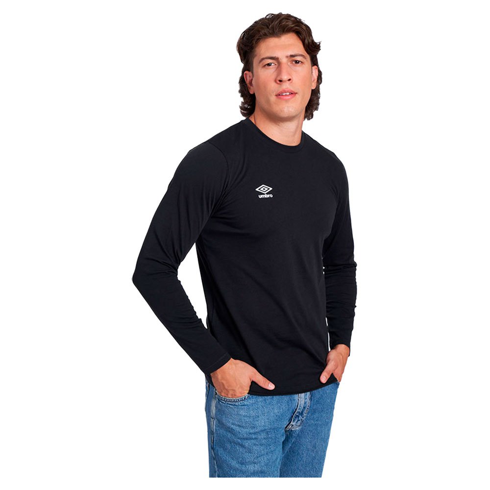 Umbro Fw Small Logo Long Sleeve T-shirt Schwarz L Mann Umbro Fw Small Logo Long Sleeve T-shirt Schwarz L Mann von Umbro