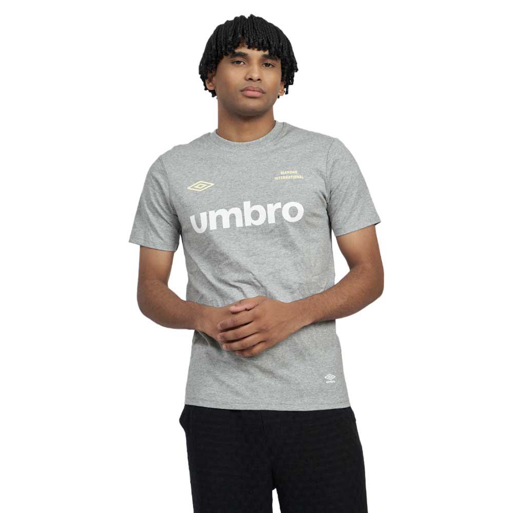 Umbro Gurla Short Sleeve T-shirt Grau S Mann von Umbro