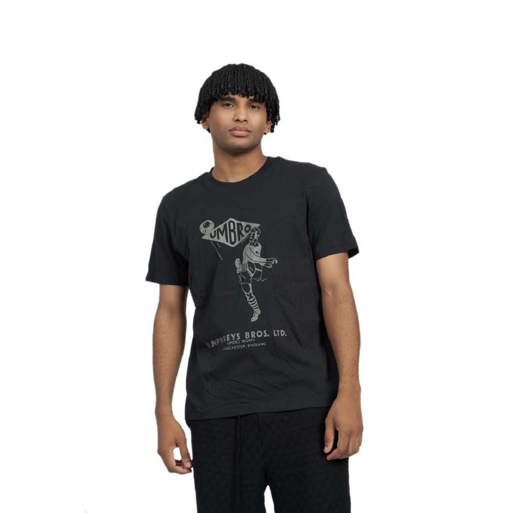 Umbro Humphreys Bros Short Sleeve T-shirt Schwarz 2XL Mann Umbro Humphreys Bros Short Sleeve T-shirt Schwarz 2XL Mann von Umbro