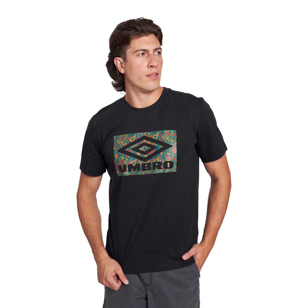Umbro Paisley Graphic Short Sleeve T-shirt Schwarz M Mann Umbro Paisley Graphic Short Sleeve T-shirt Schwarz M Mann von Umbro