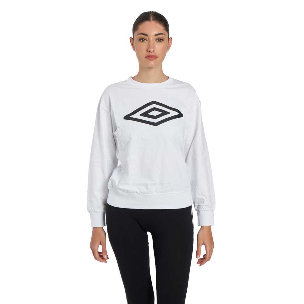 Umbro Perseus Sweatshirt Weiß M Frau von Umbro