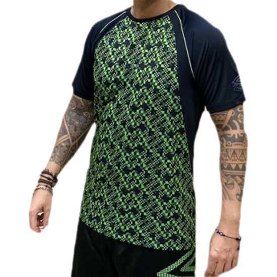 Umbro Pro Training Graphic Short Sleeve T-shirt Grün XL Mann von Umbro