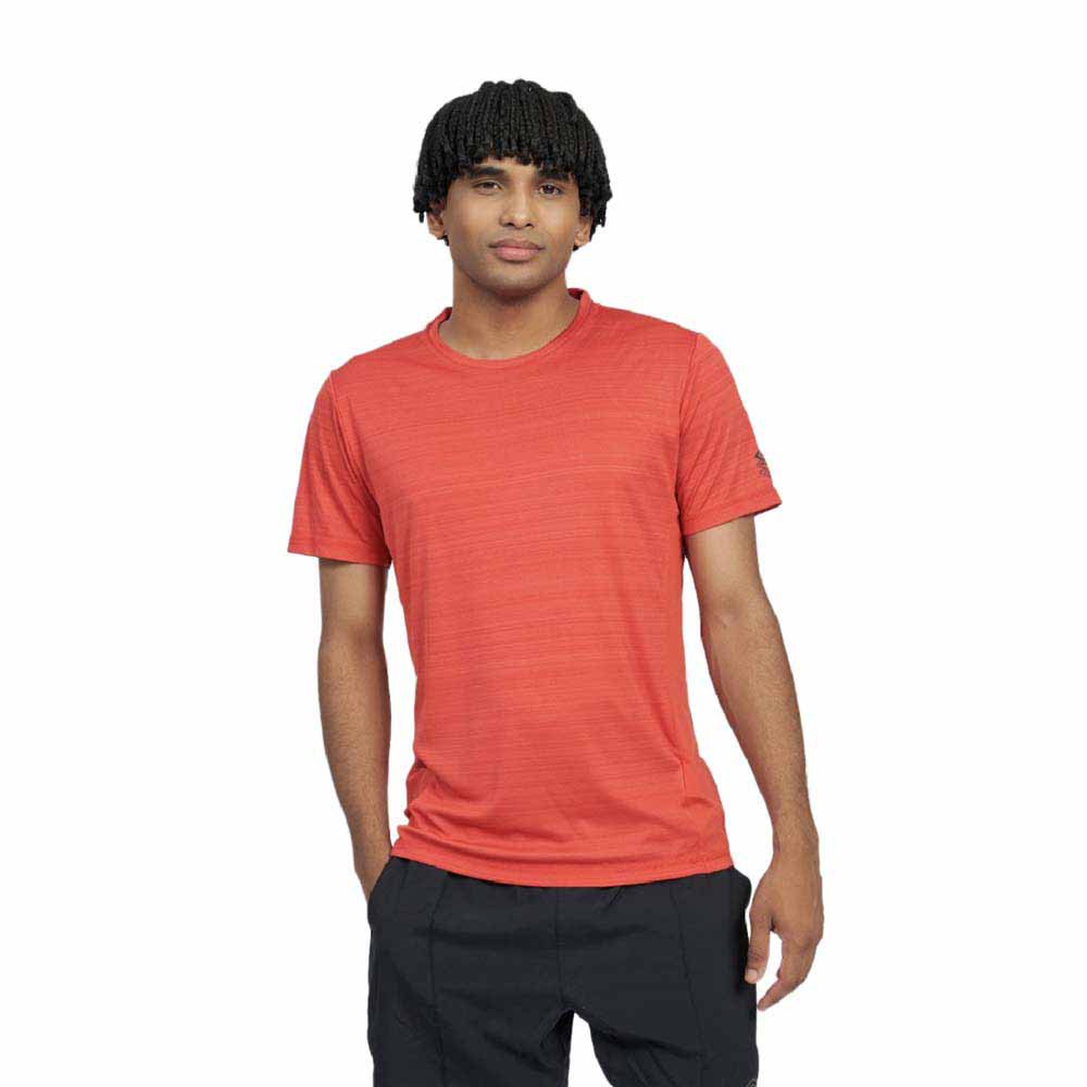 Umbro Pro Training Marl Poly Short Sleeve T-shirt Orange XL Mann von Umbro