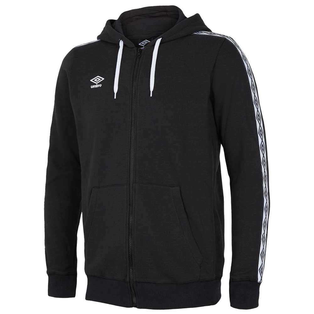 Umbro Taped Zip Full Zip Sweatshirt Schwarz XS Mann Umbro Taped Zip Full Zip Sweatshirt Schwarz XS Mann von Umbro