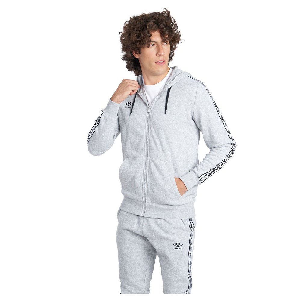 Umbro Taped Zip Full Zip Sweatshirt Weiß 2XL Mann Umbro Taped Zip Full Zip Sweatshirt Weiß 2XL Mann von Umbro