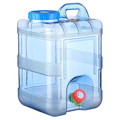 Umikk 5L~22L Camping Wasserkanister, Wasserbehälter mit Hahn, Tragbarer Trinkwasserkanister, Wassertank Camping mit Griffen, Wasserkanister BPA-frei, für Outdoor Reise Hause Trinkder Speicher-Eimer von Umikk