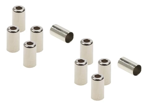 Unbekannt 10 Stück Fahrrad Bremszughülle Ferrule Endkappen Crimp Bike Bremszug Kappe Edelstahl 10mm Silber 10 Stück Unbekannt 10 Stück Fahrrad Bremszughülle Ferrule Endkappen Crimp Bike Bremszug Kappe Edelstahl 10mm Silber 10 Stück von Unbekannt
