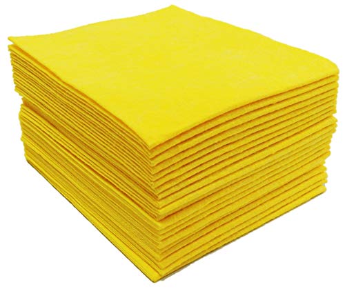 Unbekannt 100 Stück Allzweck- Reinigungstücher, Gelb, 38cm x 38cm, 80% Viskose, 20% Polypropylen Unbekannt 100 Stück Allzweck- Reinigungstücher, Gelb, 38cm x 38cm, 80% Viskose, 20% Polypropylen von Unbekannt