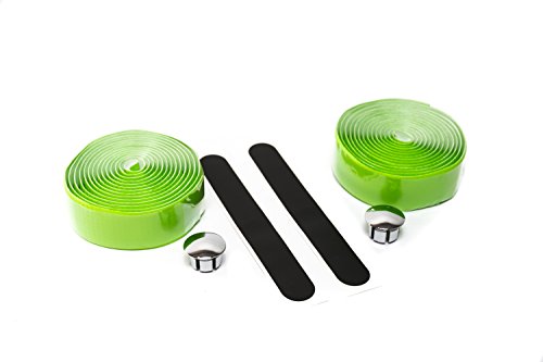 2 Rollen Fahrrad Rennrad Lenkerband Fixie Lenker Tape Velo Wrap mit Stopfen Grün 2 Rollen Fahrrad Rennrad Lenkerband Fixie Lenker Tape Velo Wrap mit Stopfen Grün von Unbekannt
