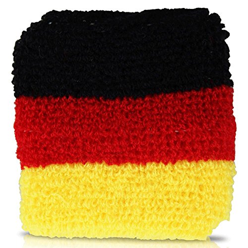2 Stück Schweissband BRD, Deutschland Farben, WM 2010, Fanartikel, Fussball, Sportband, Textilband 2 Stück Schweissband BRD, Deutschland Farben, WM 2010, Fanartikel, Fussball, Sportband, Textilband von Unbekannt