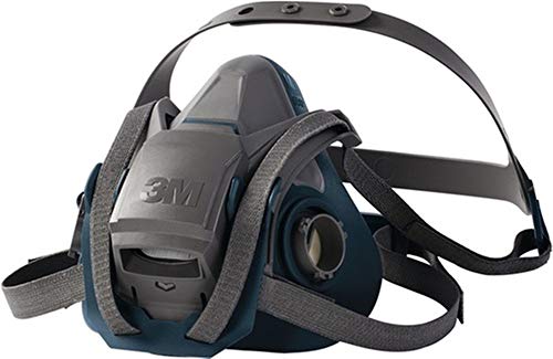 3M Atemschutz-Halbmaske 6502QL Atemmaske mit Cool-Flow Ausatemventil & Quick-Release Mechanismus Mehrwegmaske mit großer Filterauswahl für unterschiedlichste Einsatzzwecke, Größe M von Unbekannt