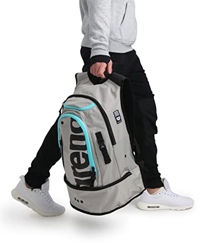 arena Fastpack 3.0 Sportlicher Rucksack für den Strand, das Fitnessstudio und den Sport, Reisetasche aus Wasserabweisendem Stoff mit Gepolsterten Schultergurten, Schuh- und Nasskleiderfach, 40 Liter arena Fastpack 3.0 Sportlicher Rucksack für den Strand, das Fitnessstudio und den Sport, Reisetasche aus Wasserabweisendem Stoff mit Gepolsterten Schultergurten, Schuh- und Nasskleiderfach, 40 Liter von ARENA