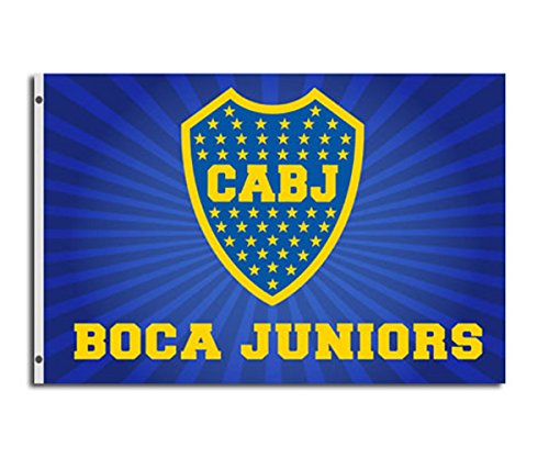 Boca Juniors Fahne (150x90cm) - One Size von Unbekannt
