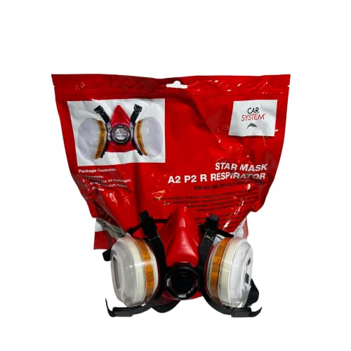 Car System Star Mask A2 P2R Gr. M Atemschutzmaske 141.143 Car System Star Mask A2 P2R Gr. M Atemschutzmaske 141.143 von Unbekannt