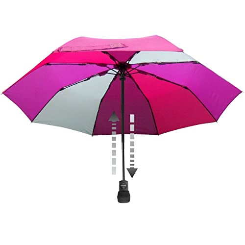 EuroSCHIRM Unisex – Erwachsene Schirm-131016 Schirm, Pink/Violett, One Size von EuroSCHIRM