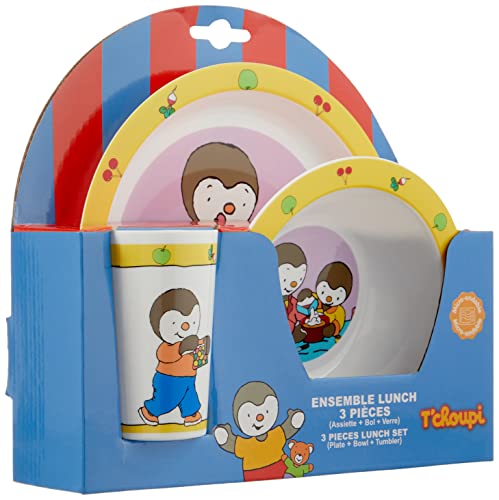 Fun House - Conjunto de almuerzo 1 vaso, 1 plato, 1 plato 1383-N Fun House - Conjunto de almuerzo 1 vaso, 1 plato, 1 plato 1383-N von Fun House