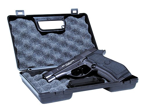 GSG Waffenkoffer Small - Schlagfester Kunststoff - Für kleine und mittelgroße Pistolen - Gepolstert - Abschließbar von GSG