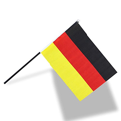 Handfahne Deutschland - 21 x 14 cm Handfahne Deutschland - 21 x 14 cm von Unbekannt