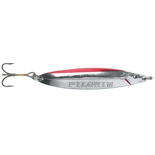 Hansen Pilgrim Meerforellenblinker, 18g - 7.8cm, Silver/red Hansen Pilgrim Meerforellenblinker, 18g - 7.8cm, Silver/red von Unbekannt