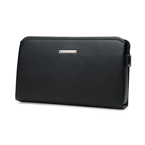 Herren Unterarmtasche PU Leder Codierte Sperre Handy Kasse Handtaschen Business Clutch Lange Geldbörse von Unbekannt