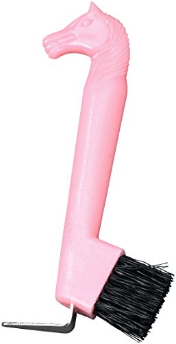 Hufkratzer Bürste Kopf Pferd, Rose Hufkratzer Bürste Kopf Pferd, Rose von EKKIA