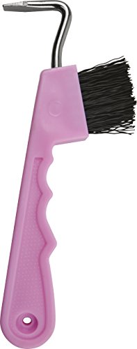 Hufkratzer mit Bürste, rosa Hufkratzer mit Bürste, rosa von Unbekannt