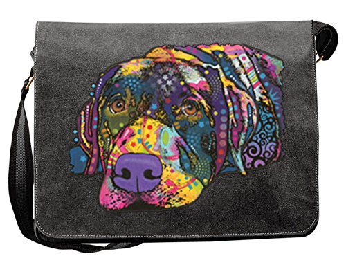 Hunde Motiv Umhängetasche für Hundehalter mit Hunde Tasche Canvas Savvy Labrador Hund Hundebesitzer Hundehalter Dog Hunde Artikel Dogs Hundefreund von unbekannt