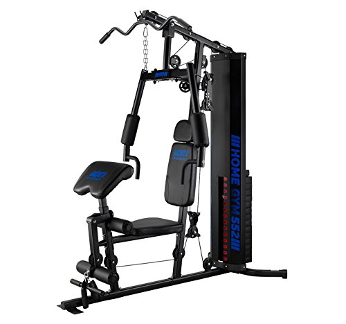 ION Fitness Home gym 552 FI552 multifunction home gym - 70 kg weight stacks - maxmimum stability - black von Unbekannt