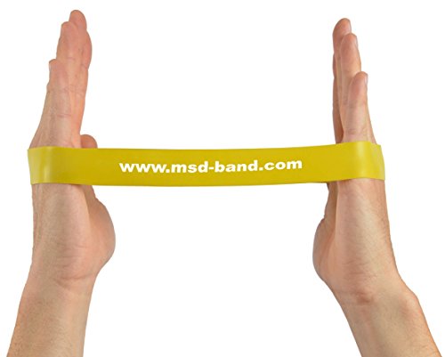 Msd BAND LOOP - GELB - LEICHT elastisch GESCHLOSSEN Reha-Band Pilates Yoga von Unbekannt