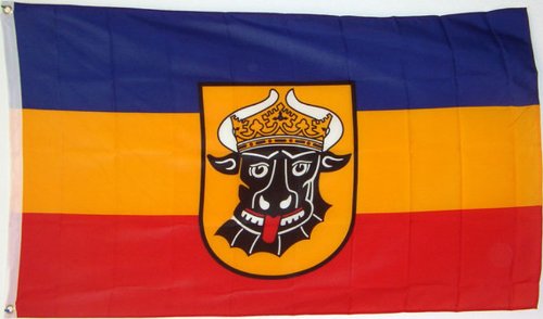 Unbekannt Flagge: Mecklenburg Ochsenkopf Unbekannt Flagge: Mecklenburg Ochsenkopf von Unbekannt