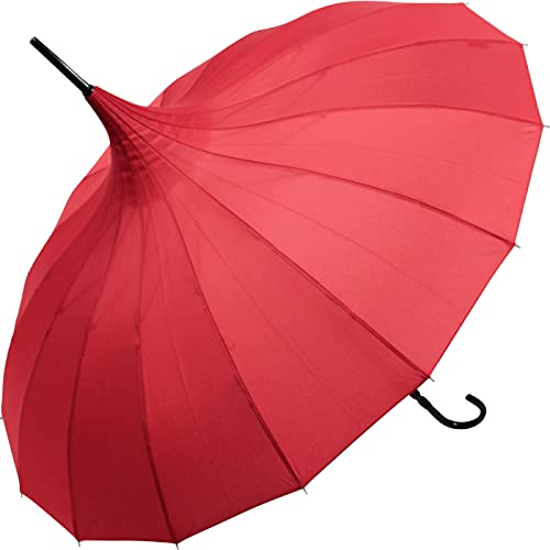 Regenschirm UV-Schutz Sonnenschirm Regenschirm Pagode Charlotte rot Regenschirm UV-Schutz Sonnenschirm Regenschirm Pagode Charlotte rot von Unbekannt
