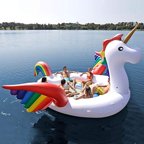 Riesige aufblasbare Einhorn 6 Personen Party Insel (Party Bird Island - Unicorn) von Unbekannt