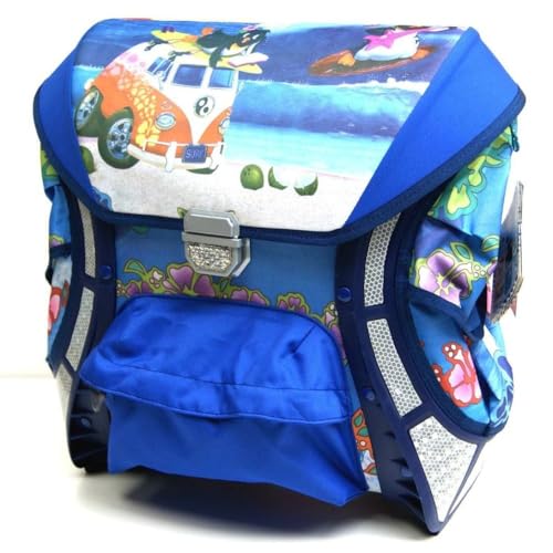 BIELLA AUSTRIA Schulranzen - Penguin Holidays: Rucksack, Schulrucksack, Tornister, Schulmappe - Multicolored, Volumen: ca. 14,5 Liter BIELLA AUSTRIA Schulranzen - Penguin Holidays: Rucksack, Schulrucksack, Tornister, Schulmappe - Multicolored, Volumen: ca. 14,5 Liter von Unbekannt