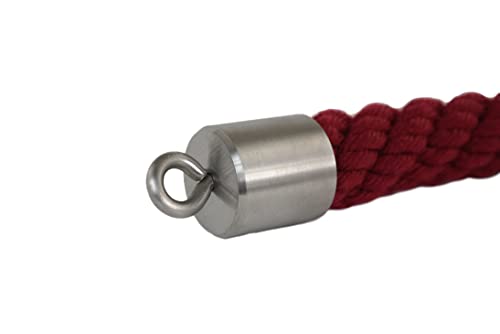 Unbekannt Seilendhalter V2A Edelstahl mit Ring für 30 mm Handlaufseil (Handlauf- / Absperrseile) von Unbekannt